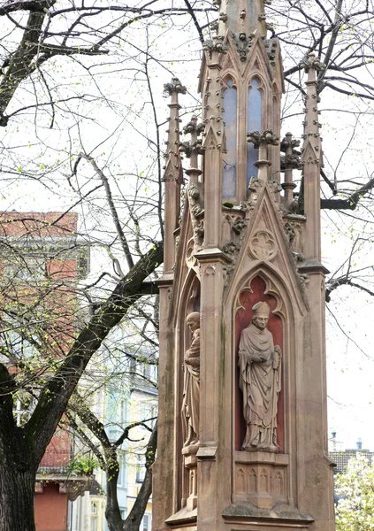 Statue am aachen, deutschland — Stockfoto