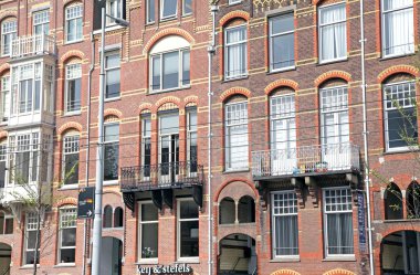 tipik mimari Amsterdam, Hollanda