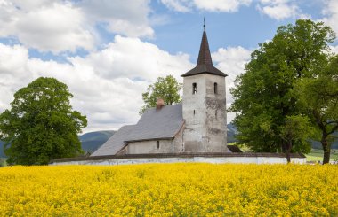 eski kilise köy ludrova, Slovakya