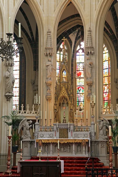 St. john's cathedral's-hertogenbosch, Hollanda, iç — Stok fotoğraf