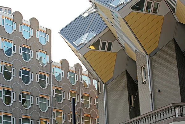 The cube houses in Rotterdam, Netherlands — Stock Photo, Image