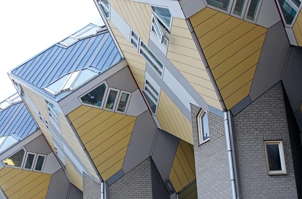 A kocka házak, rotterdam, Hollandia — Stock Fotó