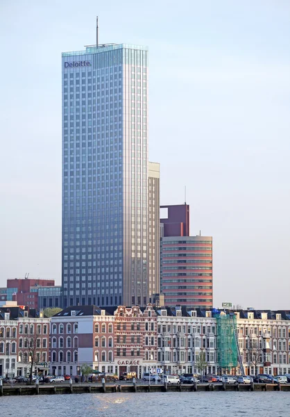 Moderne architectuur in rotterdam, Nederland — Stockfoto