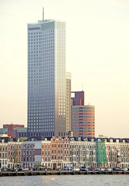 Modern építészet rotterdam, Hollandia — Stock Fotó