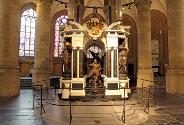 William Orange - mezar Kilisesi, delft, Hollanda