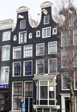 tipik mimari Amsterdam, Hollanda