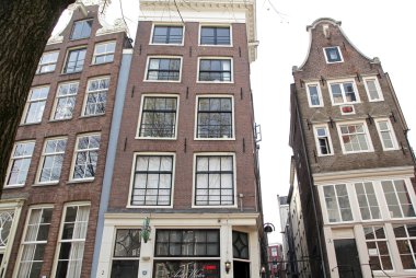 tipik mimari Amsterdam, Hollanda