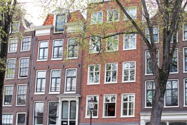 tipik mimari Amsterdam, Hollanda