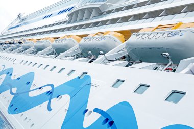 Cruise Gemi aidasol limanda amsterdam, Hollanda