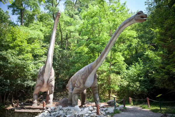 Realistický model dinosaura — Stock fotografie