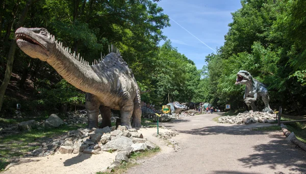 Realistický model dinosaura — Stock fotografie