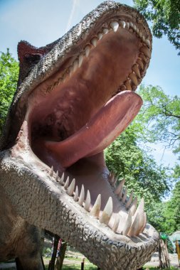 dinozor allosaurus gerçekçi bir model