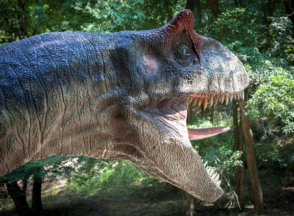Dinozor allosaurus gerçekçi bir model — Stok fotoğraf