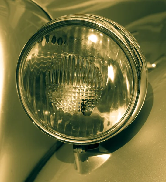 Detail of a veteran car — Stock Photo, Image