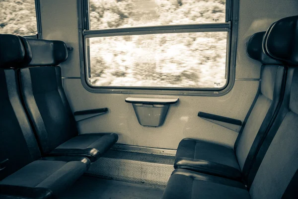 Tren interior — Foto de Stock