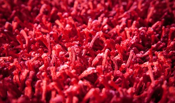红地毯的细节 — 图库照片