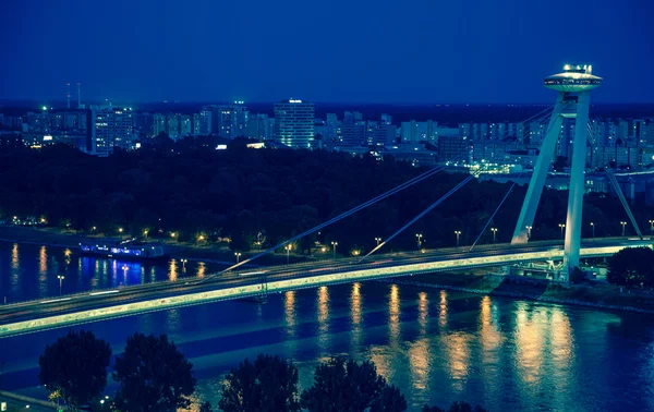 Bridge SNP at Bratislava, Slovakia — Stock Photo, Image