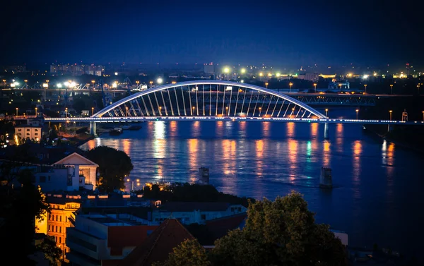 Bridge Apollo at Bratislava, Slovakia — Stock Photo, Image