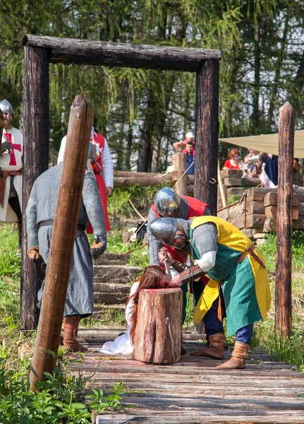 Medieval execution — Stock Photo, Image