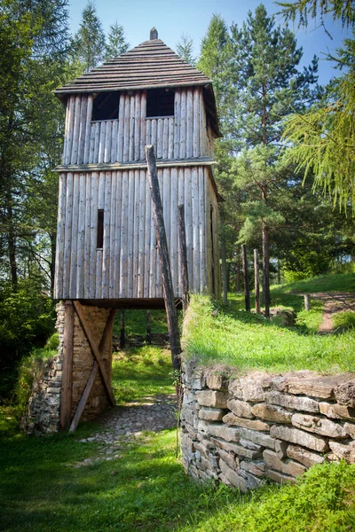 Puerta celta en Havranok - Eslovaquia — Foto de Stock