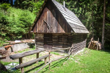 Slovakya, küçük dağ evi