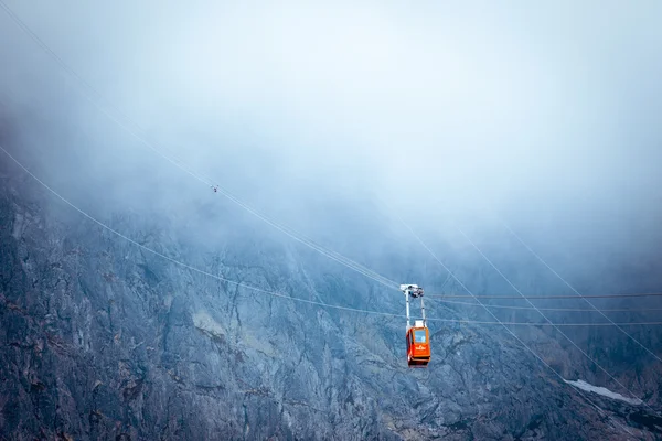 Ropeway at High Tatras, Slovakia — Stock Photo, Image
