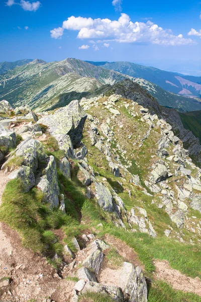 Vue de la colline Dumbier, Slovaquie — Photo