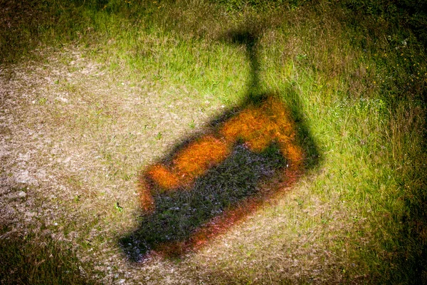 斯洛伐克低塔特拉斯的橙色索道阴影 — 图库照片