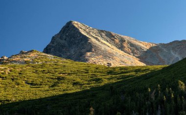 Tepe Krivan yüksek Tatras mountains, Slovakya için.