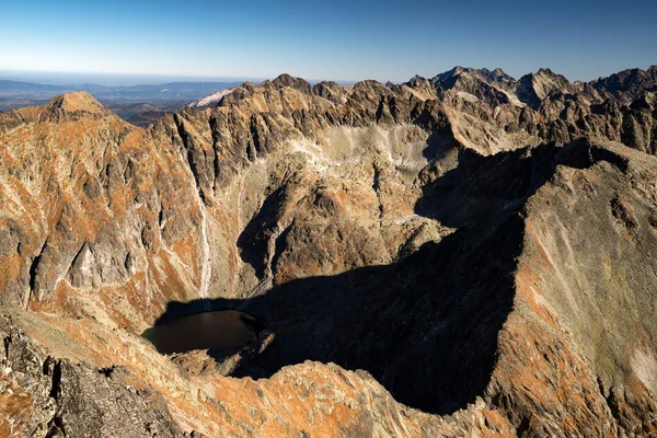 Peaks Mountains View Peak Krivan High Tatras Mountains Slovakia — Stock Photo, Image