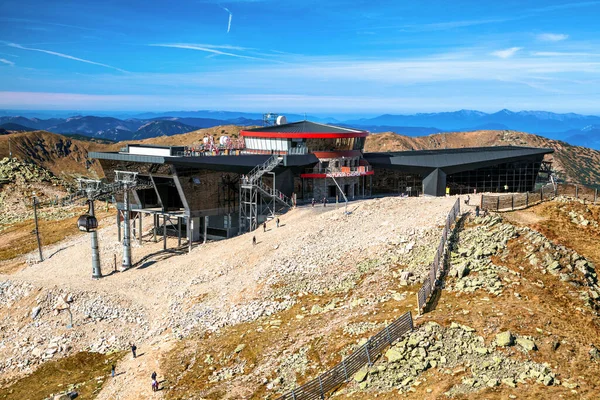 Demanovska Dolina Slovakien September 2014 Ropeway Semesterorten Jasna Låg Tatrabergen — Stockfoto