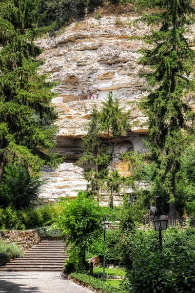 Varna Bulgaria July 2013 Orthodox Cave Complex Called Aladzha Monastery — Stock Photo, Image