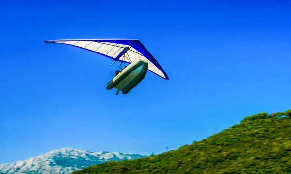 Flying Boat Rogalo Wing — ストック写真