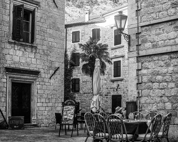 Typical Architecture Historic Town Kotor Montenegro — стоковое фото