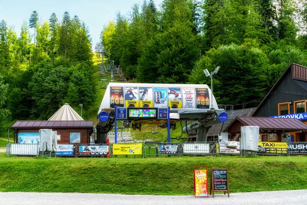 Oscadnica Slovakia July 2021 Cableway Resort Oscadnica — Stock Photo, Image