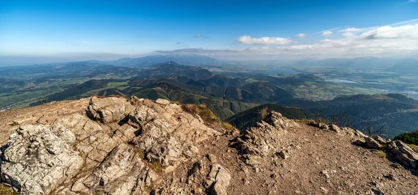 슬로바키아의 꼭대기에서 바라본 아름다운 — 스톡 사진