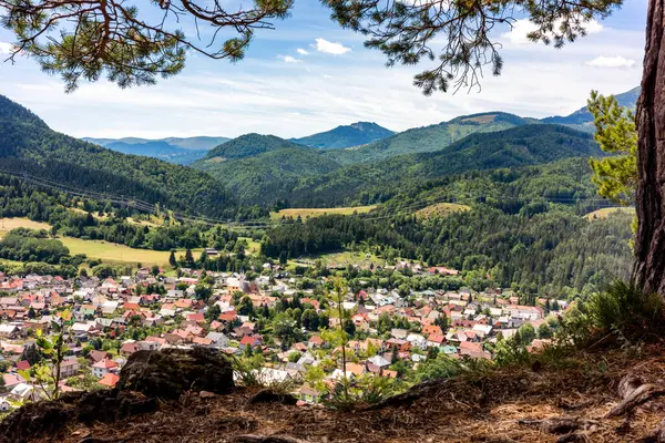 Pohled Nízké Tatry Vyhlídky Ziar Nízkých Tatrách Slovensku — Stock fotografie