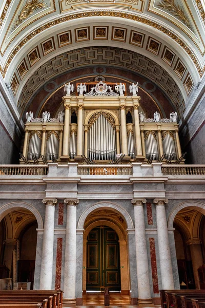 Varhany Bazilice Esztergom Maďarsku — Stock fotografie