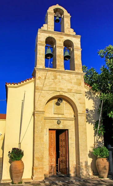 Old Church Village Panormo Crete Island Greece — Zdjęcie stockowe