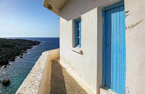 View Chrysoskalitissa Monastery Crete Island Greece — Stock Photo, Image