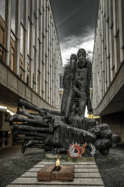 Banska Bystrica Slovakien Oktober 2022 Skulpturer Museum Slovak National Uprising — Stockfoto