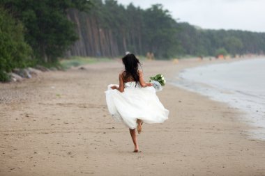 Runaway bride clipart