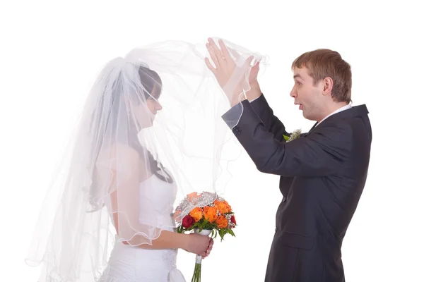 Who is the girl did I marry? — Stock Photo, Image