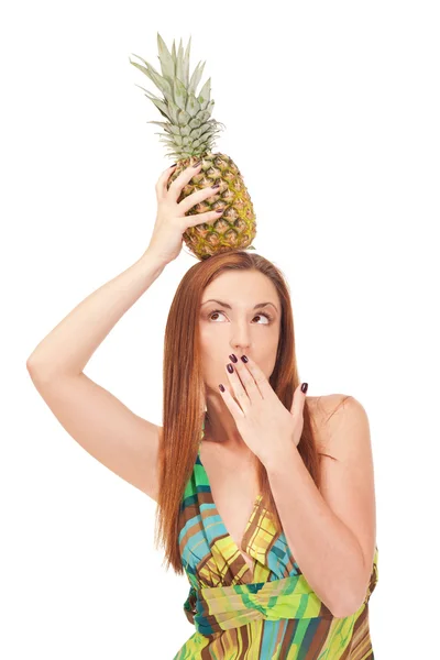 Pineapple crown — Stock Photo, Image