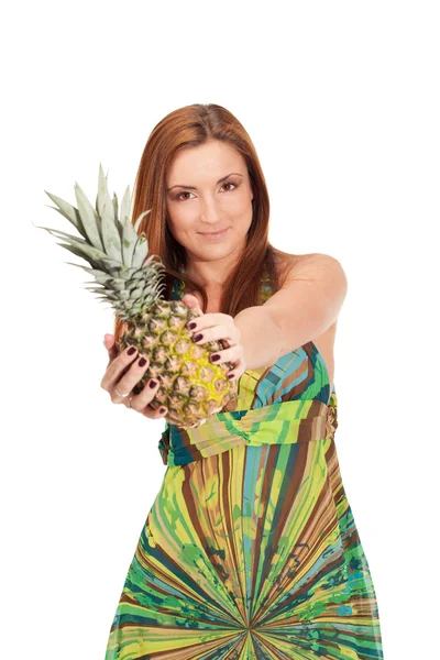 Nyári ananász — Stock Fotó