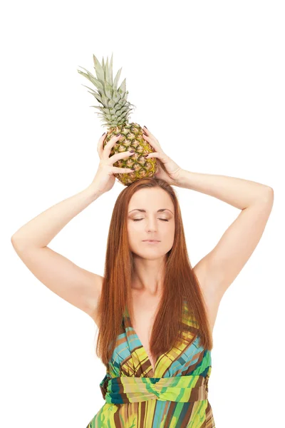 Corona di ananas — Foto Stock