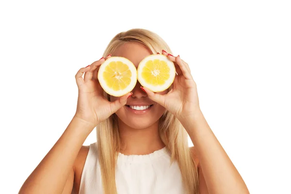 Lemon smile — Stock Photo, Image