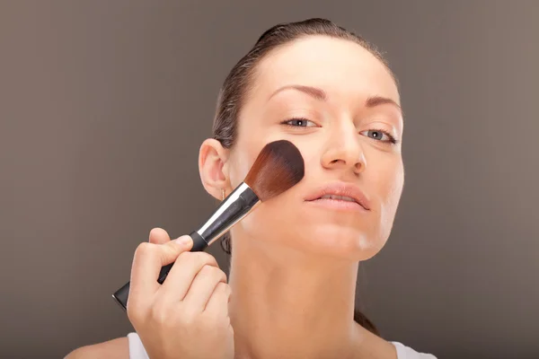 Dokonywanie makijaż — Zdjęcie stockowe