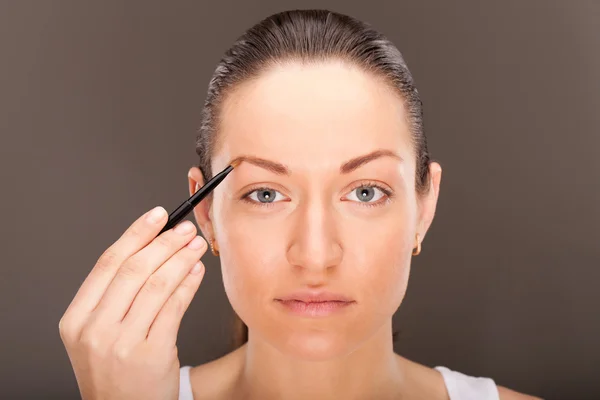 Making make-up — Stock Photo, Image