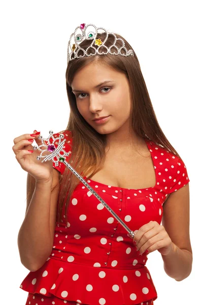 The pageant queen — Stock Photo, Image